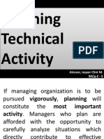 Engineering Management Chapter 3 (Planning Technical Activity)