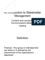 7770an Introduction To Stakeholder Management