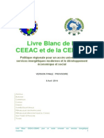 Livre Blanc de La CEEAC Et de La CEMAC