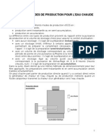 Différents Modes de Production Ecs Dt1