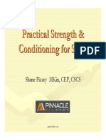 Practical Strength Conditioning For Sport