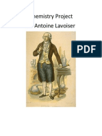 Chemistry Project Sir Antoine Lavoiser