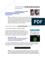 HP 901 Problem Resolution 