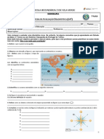 Teste Diagnóstico 7 Ano