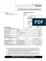 Ultrahigh-Speed Switching Applications: Package Dimensions Features