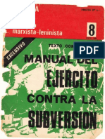 Manual Del Ejercito Contra Subversión