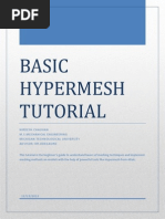 Hypermesh Tutorial