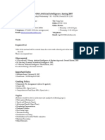 UT Dallas Syllabus For cs6364.501.07s Taught by Haim Schweitzer (Haim)