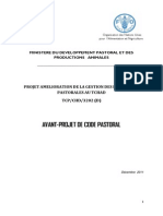 Projet Amelioration de La Gestion Des Ressources Pastorales Au Tchad (TCP/CHD/3202) (D)