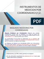 Instrumentos de Medicion Por Coordenadas X, Y, Z