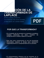 Aplicación de La Transformada de Laplace