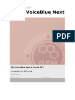 Howto Elastix Voicebluenext v1