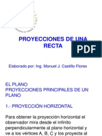 Proyecciones de La Recta