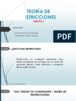 Teoría de Restricciones, Just in Time