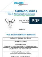 Vias de Administracao de Farmacos