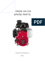 Gx100 Parts Manual