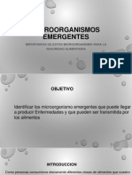 Microorganismos Emergentes