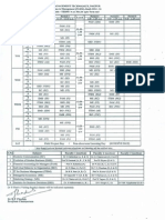 Term I Schedule