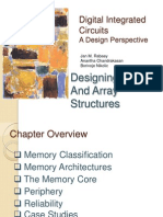 Digital Integrated Circuits: Designing Memory and Array Structures