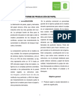 INFORME Papel