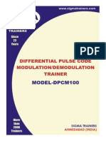 Model-Dpcm100: Differential Pulse Code Modulation/Demodulation Trainer