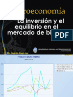 La Inversión y El Equilibrio en El Mercado de Bienes