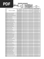 Registro Secundaria Monse - IV - B