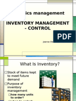 Inventory Management - Control - Lecture 3