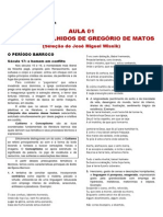 01 - Poemas Escolhidos de Gregório de Matos PDF