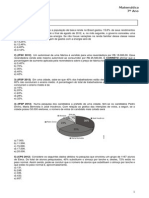 Exercícios Anlise de Gráficos e Porcentagem