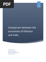 Comparison Between The Economies of Pakistan and India: Submitted by