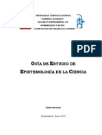 Epistemologia - Guia Didactica