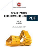 Berco Spare Parts For Crawler Machines