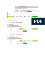 Pipeline Expansion Loop Calculations