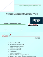 VMI Process in Oracle