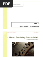 Hierro Fundido y Soldabilidad