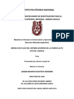 Tesis - Bautista - Perdomo - Jensen - Modelo Flujo Valles Centrales de Oax PDF