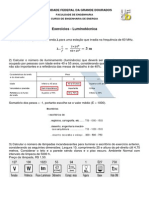 Exercicios Resolvidos Luminotecnica