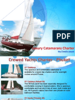 Luxury Catamarans Charter