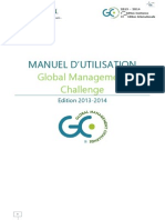 GLOBAL MANAGEMENT CHALLENGE Manuel Du Joueur