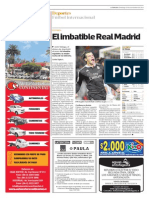 El Imbatible Real Madrid: Fútbol Internacional