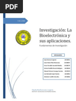 La Bioelectronica y Sus Aplicaciones Invvestigacioon Completa