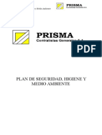 Plan de Seguridad Prisma