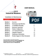 Sixnet Industrial Modem VT-Modem User Manual