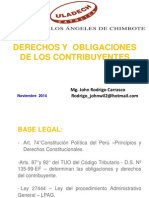 Clase 02 - Derechos y Obligaciones Del Contribuyente