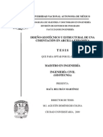 Diseño Geotecnico y Estructural de Una Cimentacion en Arcillas Expansivas