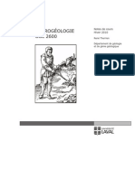 Notes de Cours Hydrogeologie Automn 2014 ULAVAL PDF