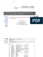 UT Dallas Syllabus For cs1336.501.06f Taught by Timothy Farage (Tfarage)