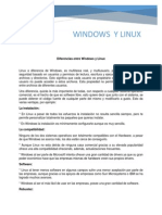 Diferencias Entre Windows y Linux