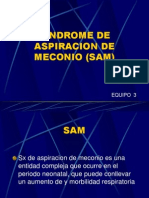 Sindrome de Aspiracion de Meconio (Sam)